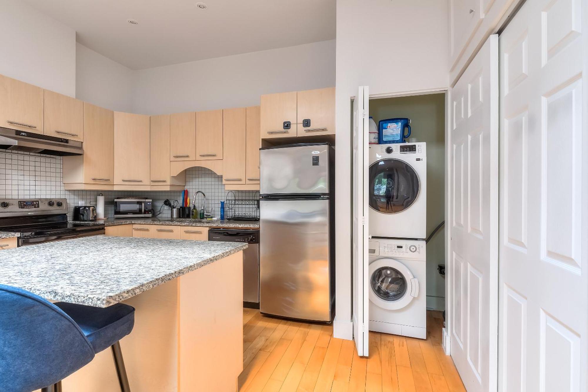 蒙特利尔Loft The White Pearl Plateau-Mont-Royal 3 Beds公寓 外观 照片